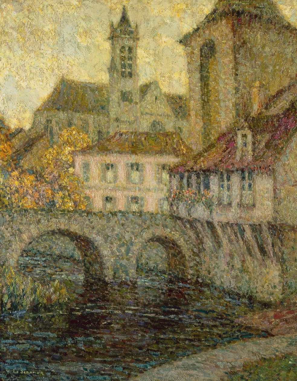 Henri Le Sidaner - 172, La Porte de Bourgogne, Moret